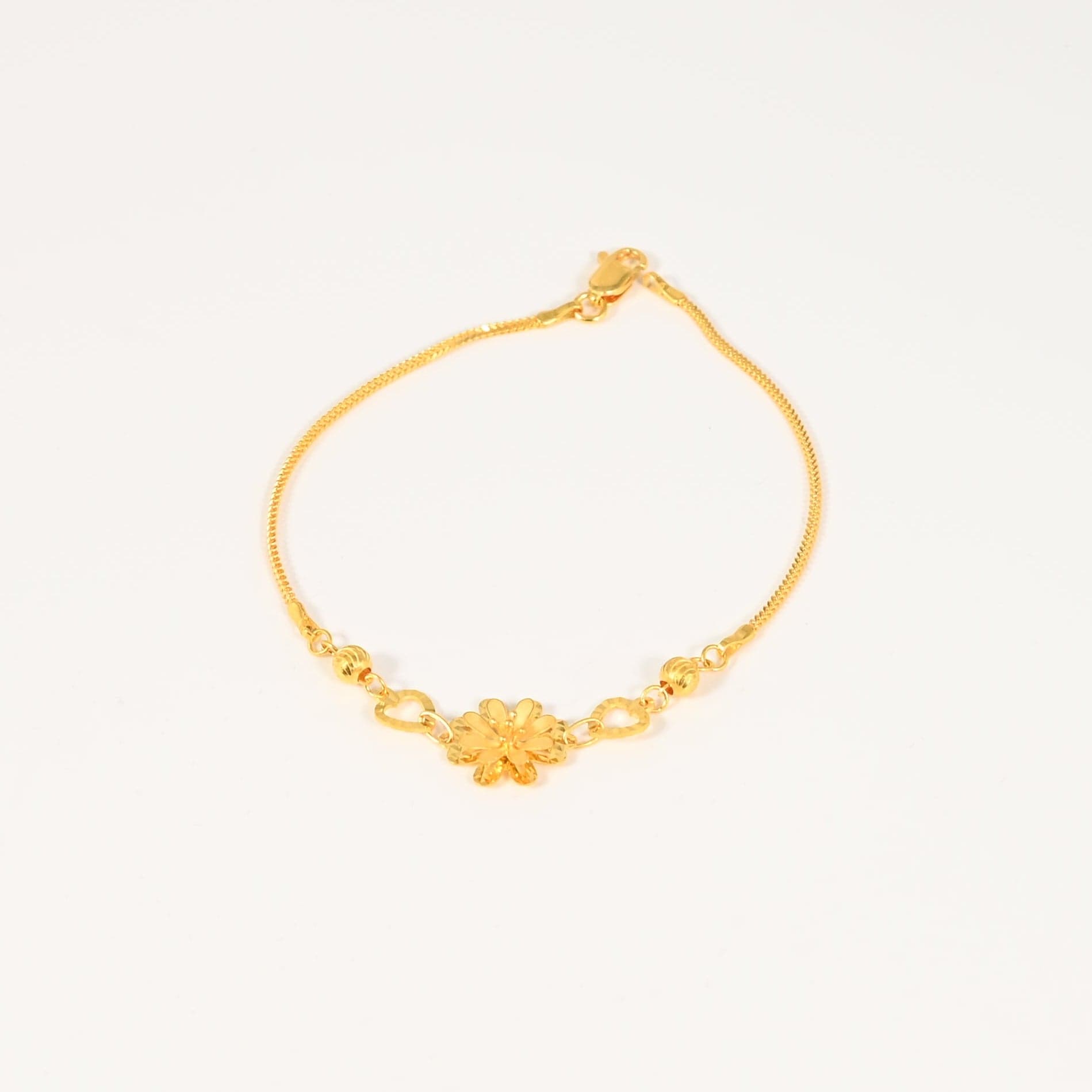 Gold Flower Bracelet