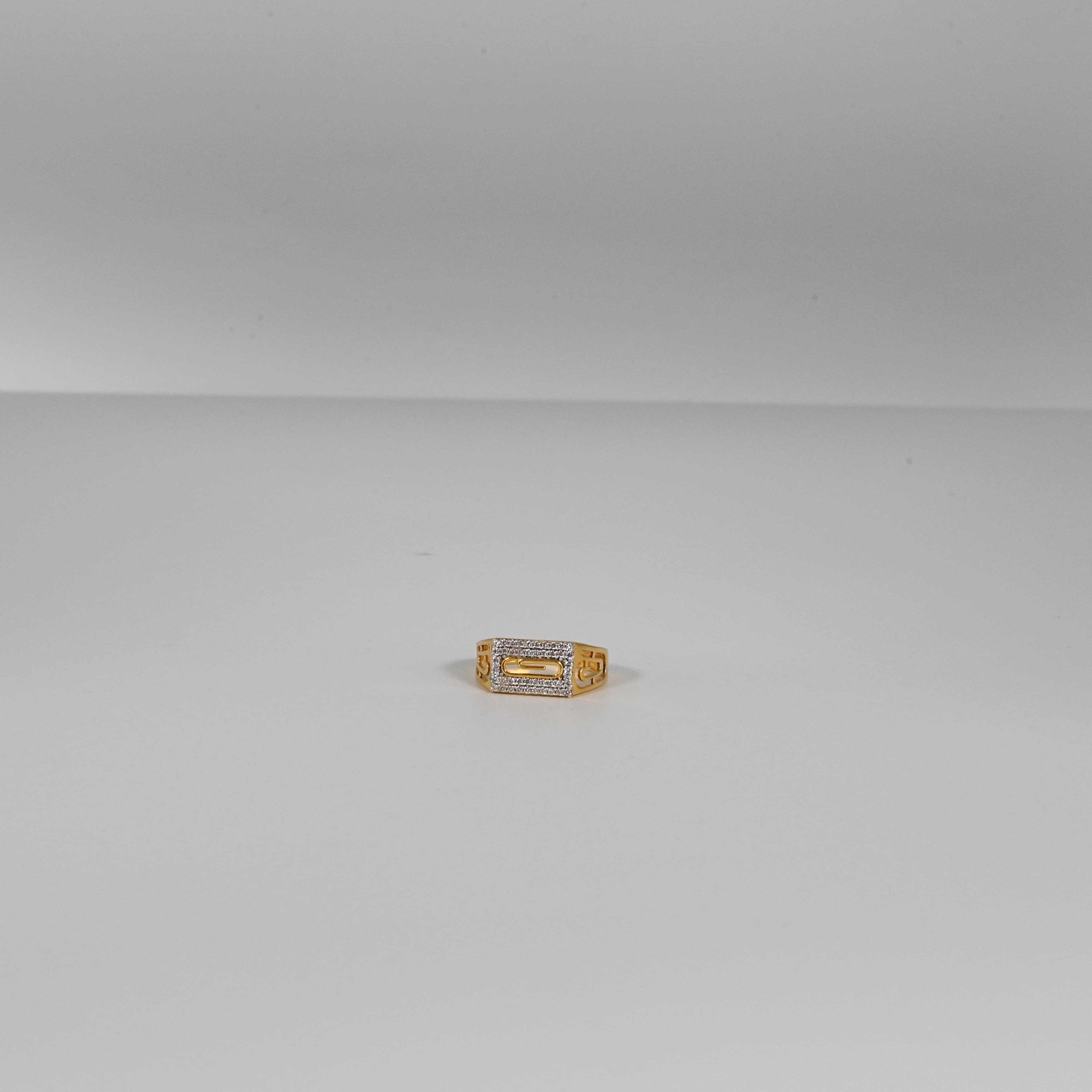 Multi Stone Gold Ring