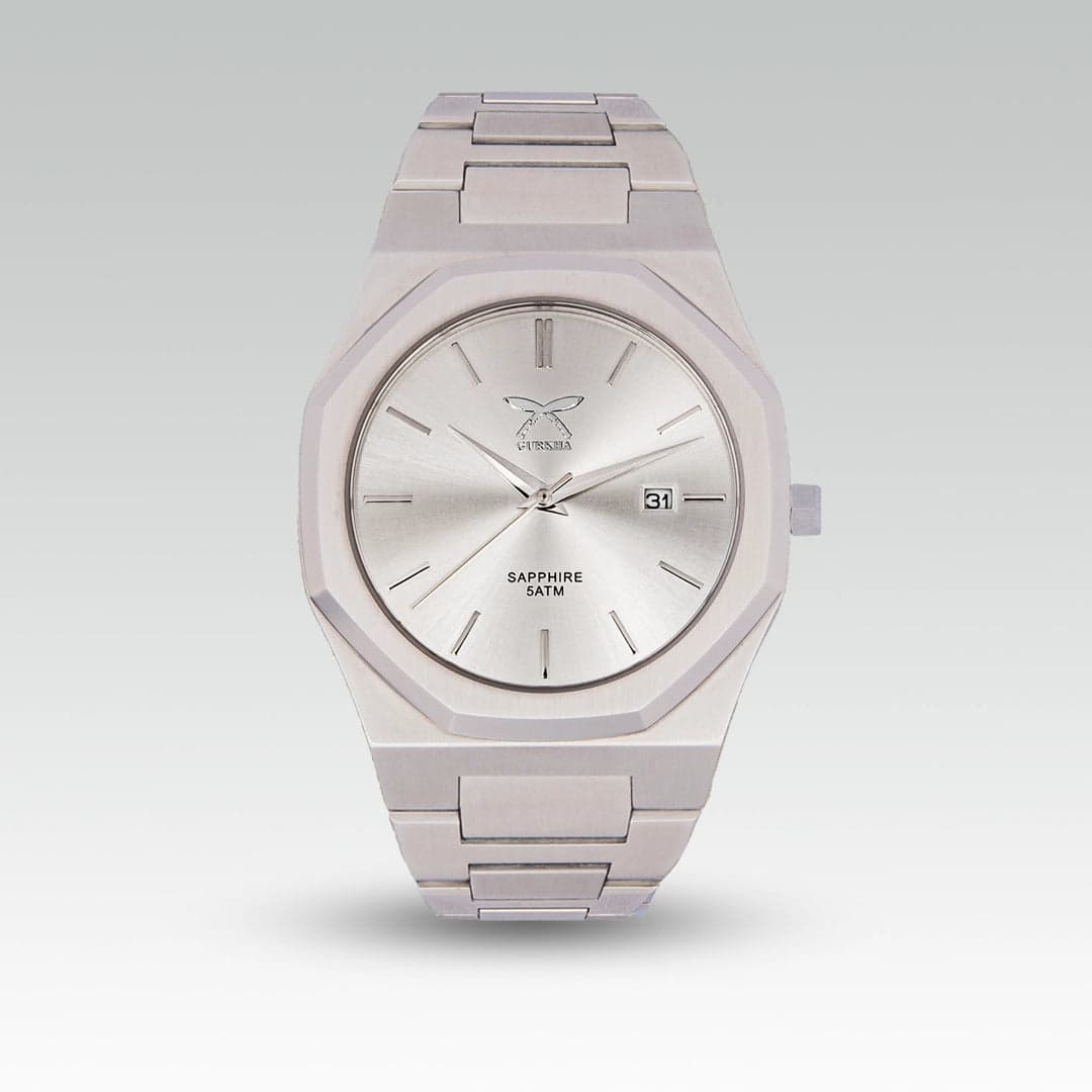 Gurkha ladies watch silver